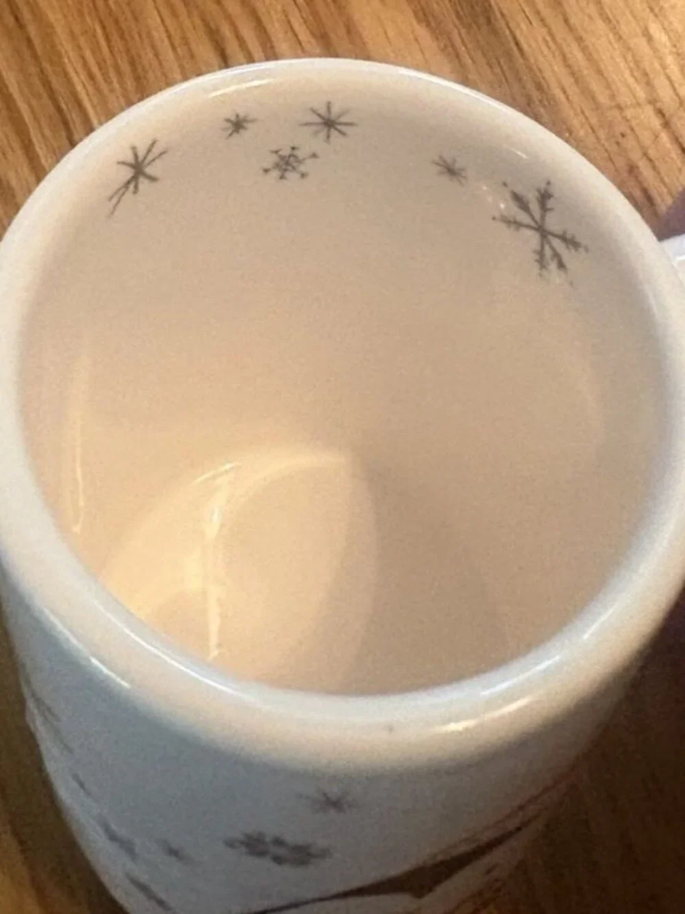 Sur La Table Christmas Holiday Cocoa Mug - V
